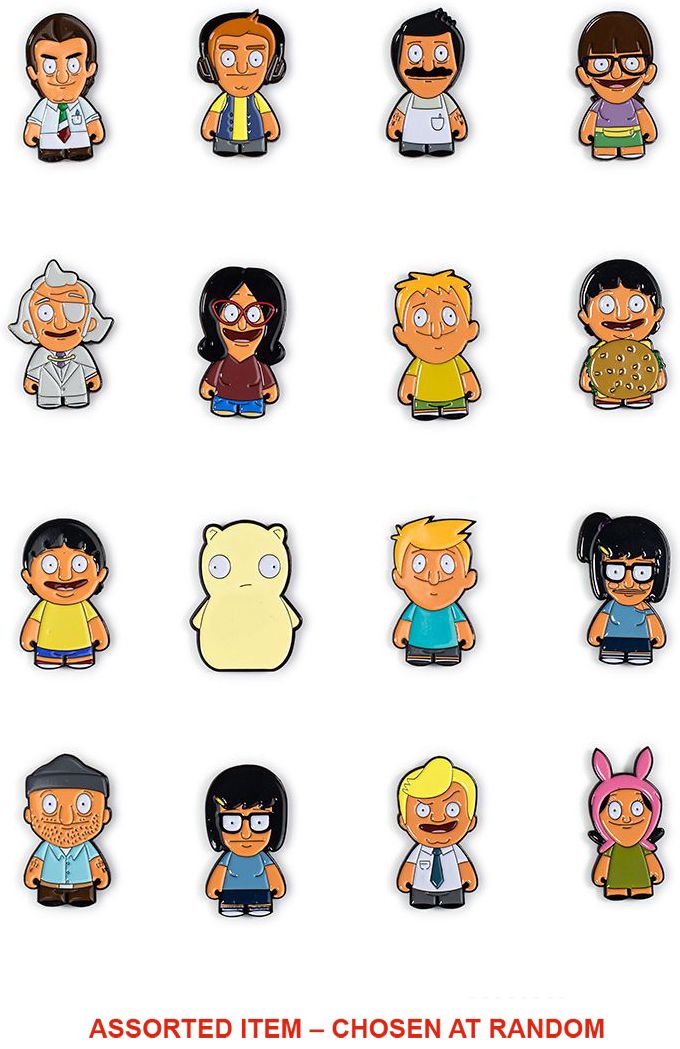 Bob's Burgers Enamel Pin Series