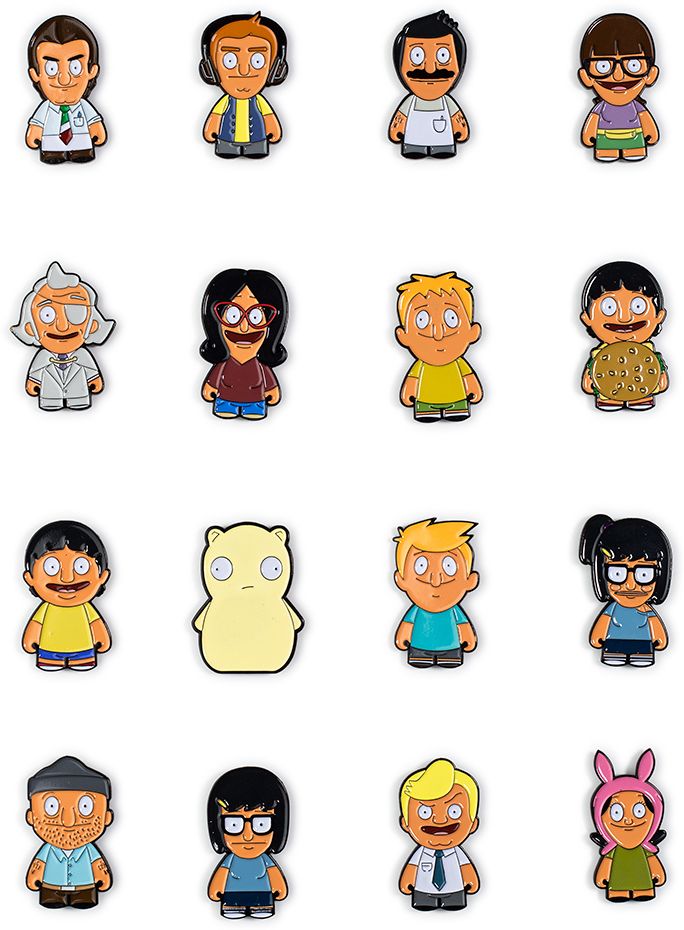 Bob's Burgers Enamel Pin Series