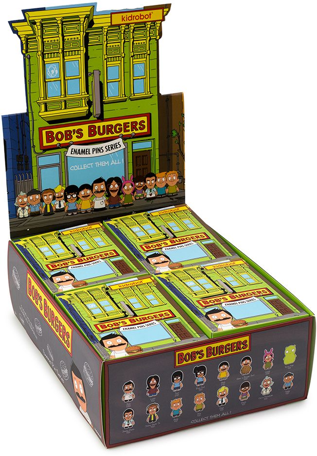 Bob's Burgers Enamel Pin Series
