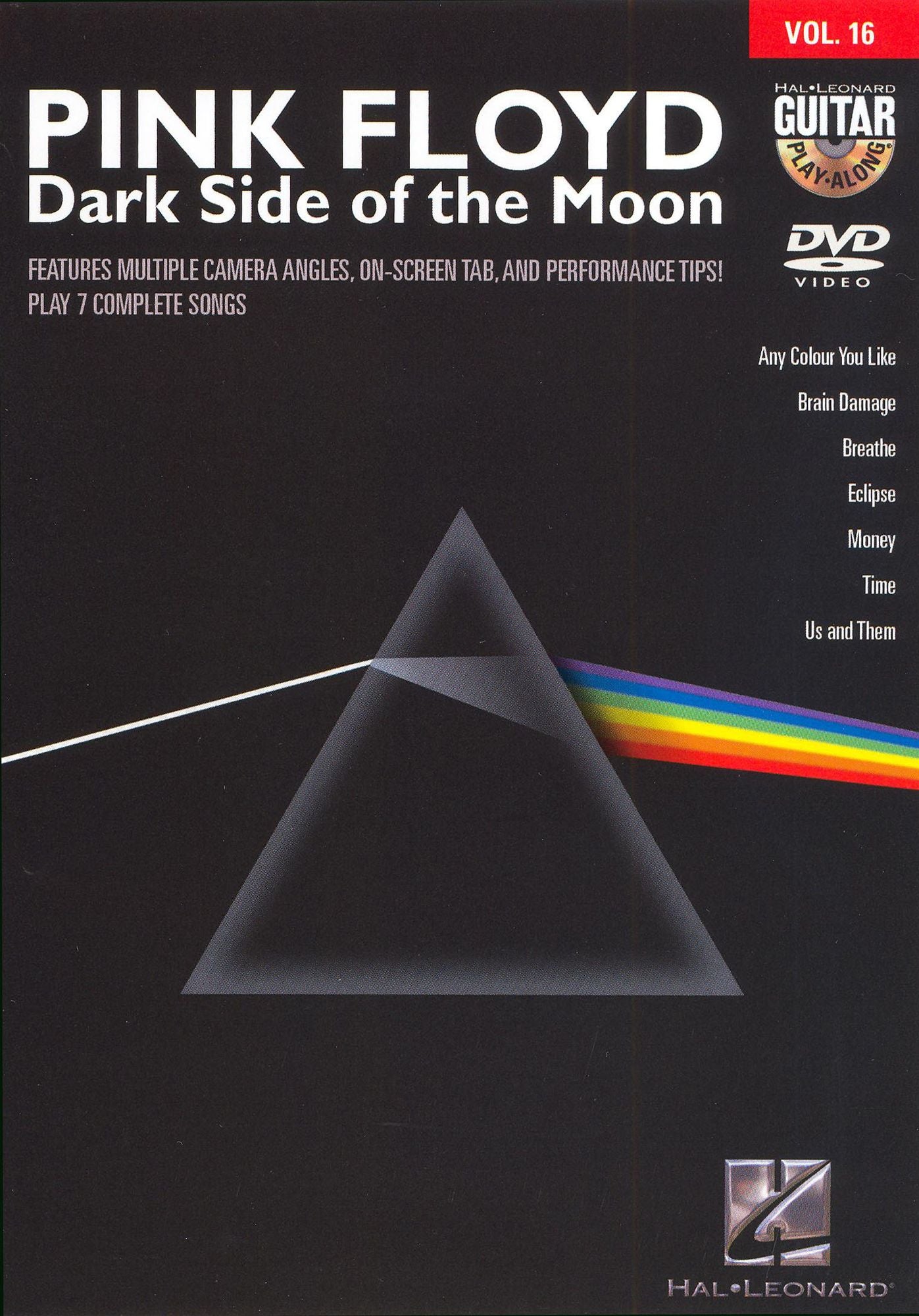 Guitar Play-Along, Vol. 16: Pink Floyd, Dark Side of the Moon