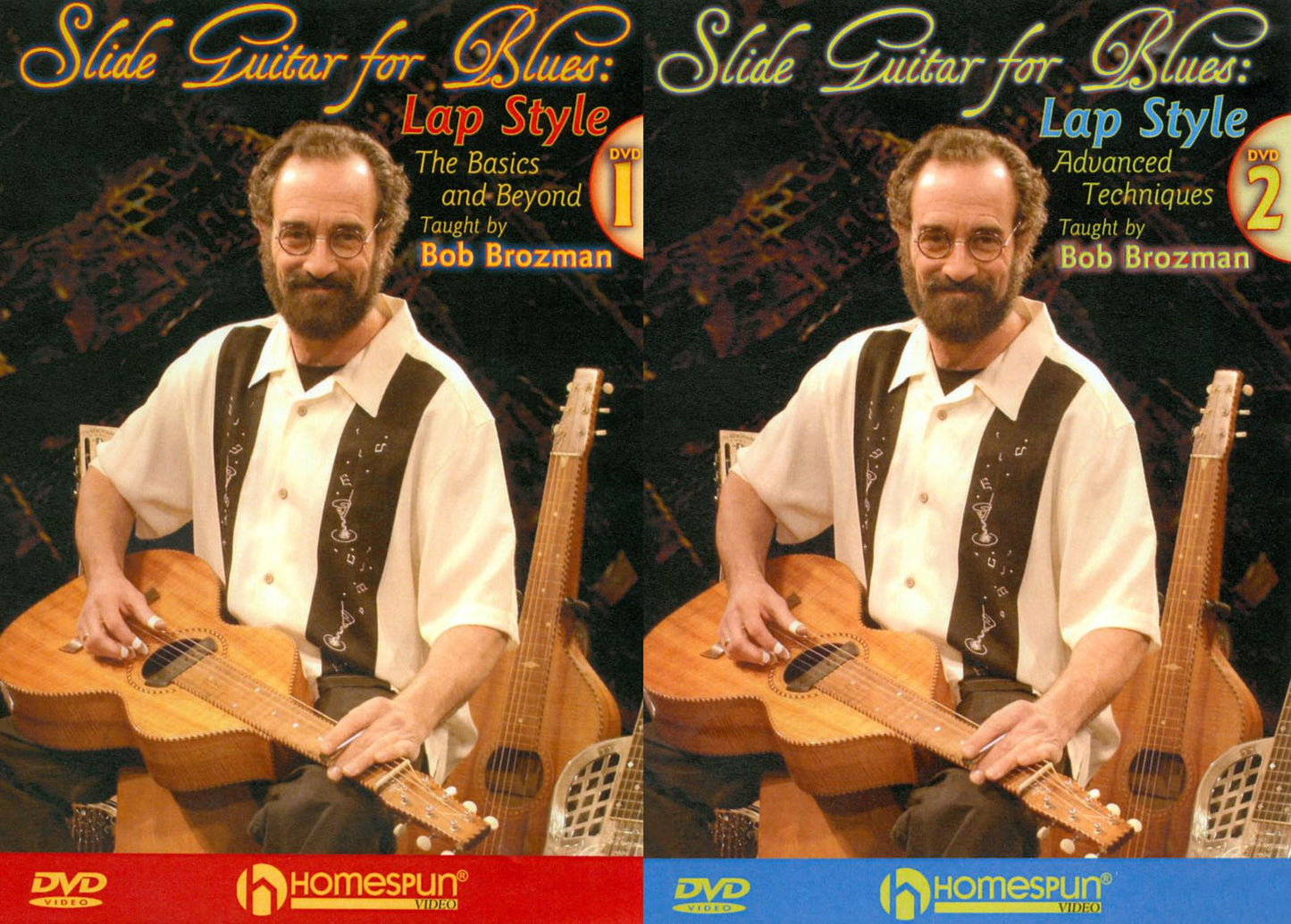 Bob Brozman: Slide Guitar for Blues - Lap Style - The Basics and Beyond/Advanced Techniques, Vol. 1