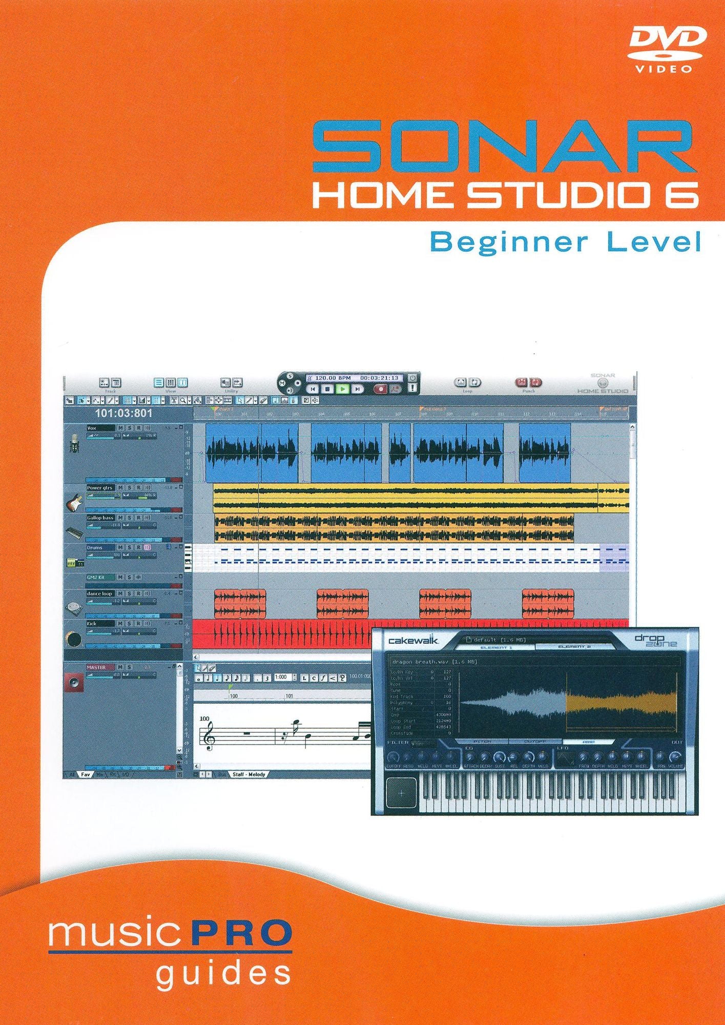 Sonar Home Studio 6: Beginner Level