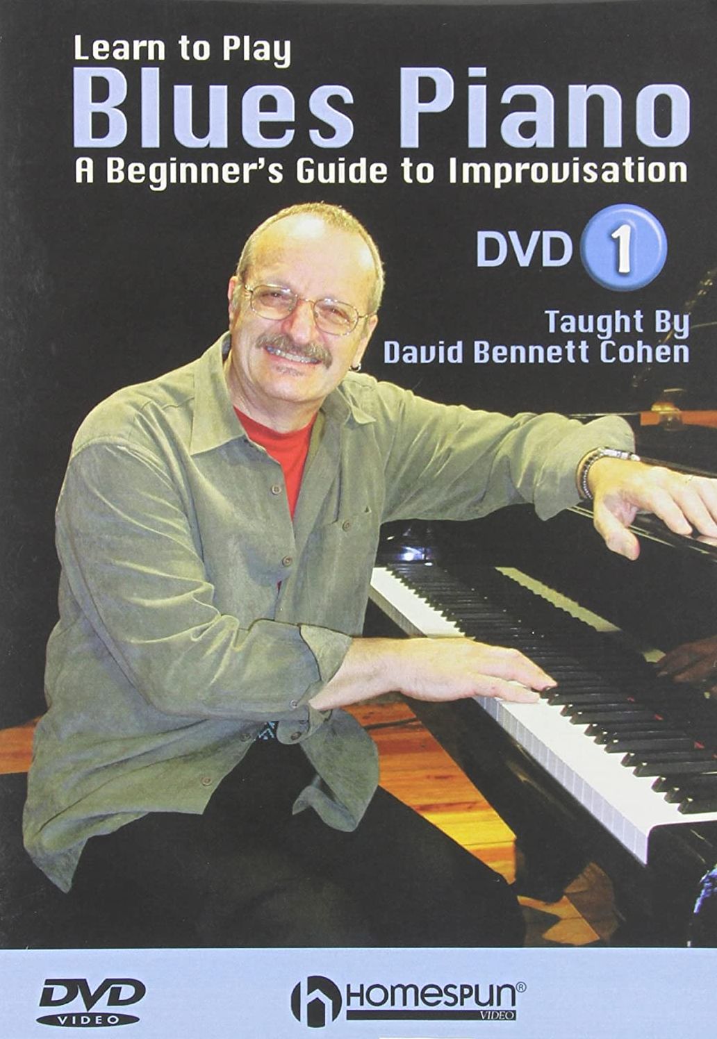 Learn to Play Blues Piano: Lessons 1-4 [4 Discs]