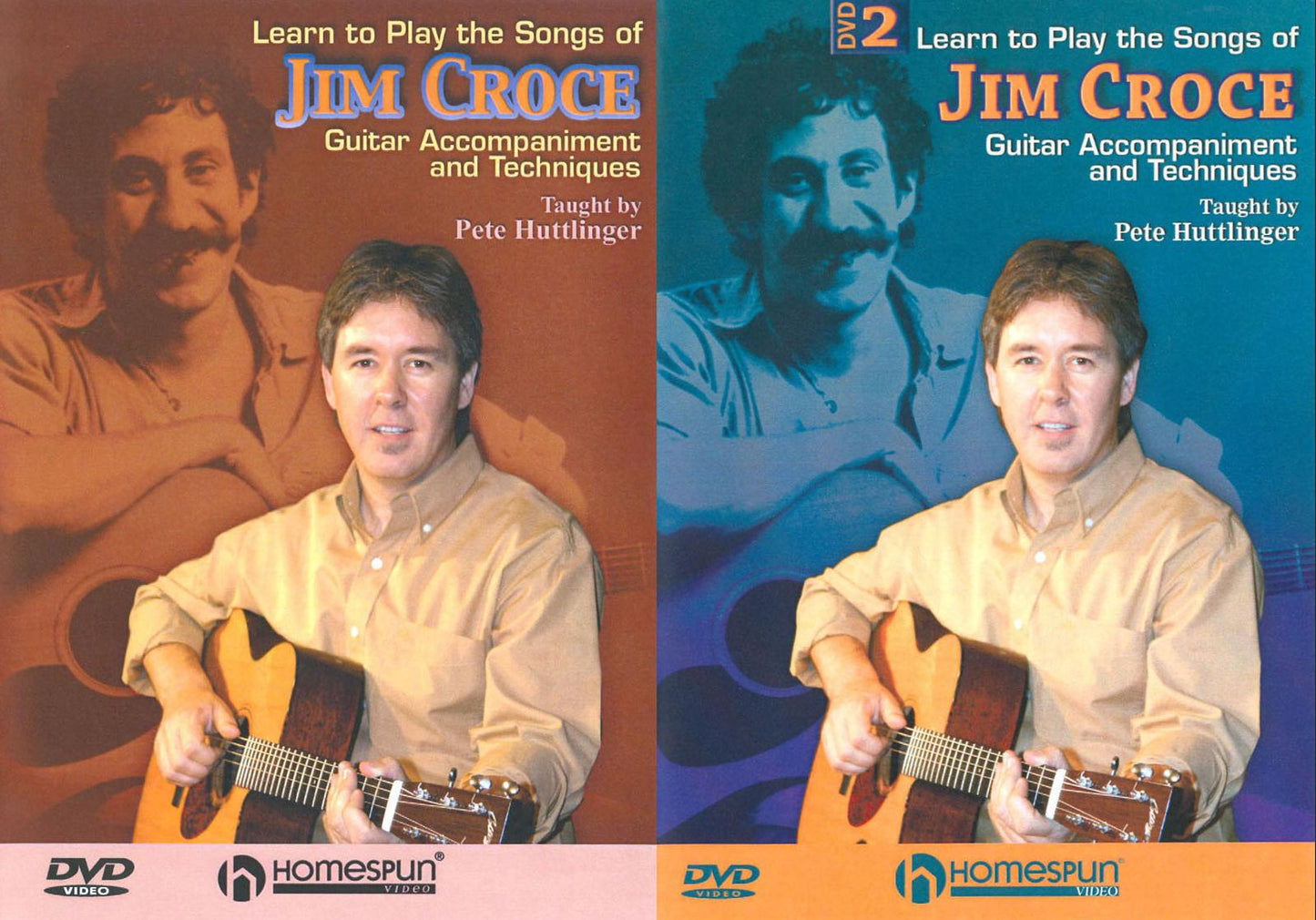 Pete Huttlinger: Learn to Play the Songs of Jim Croce, Vols. 1 & 2 [2 Discs]