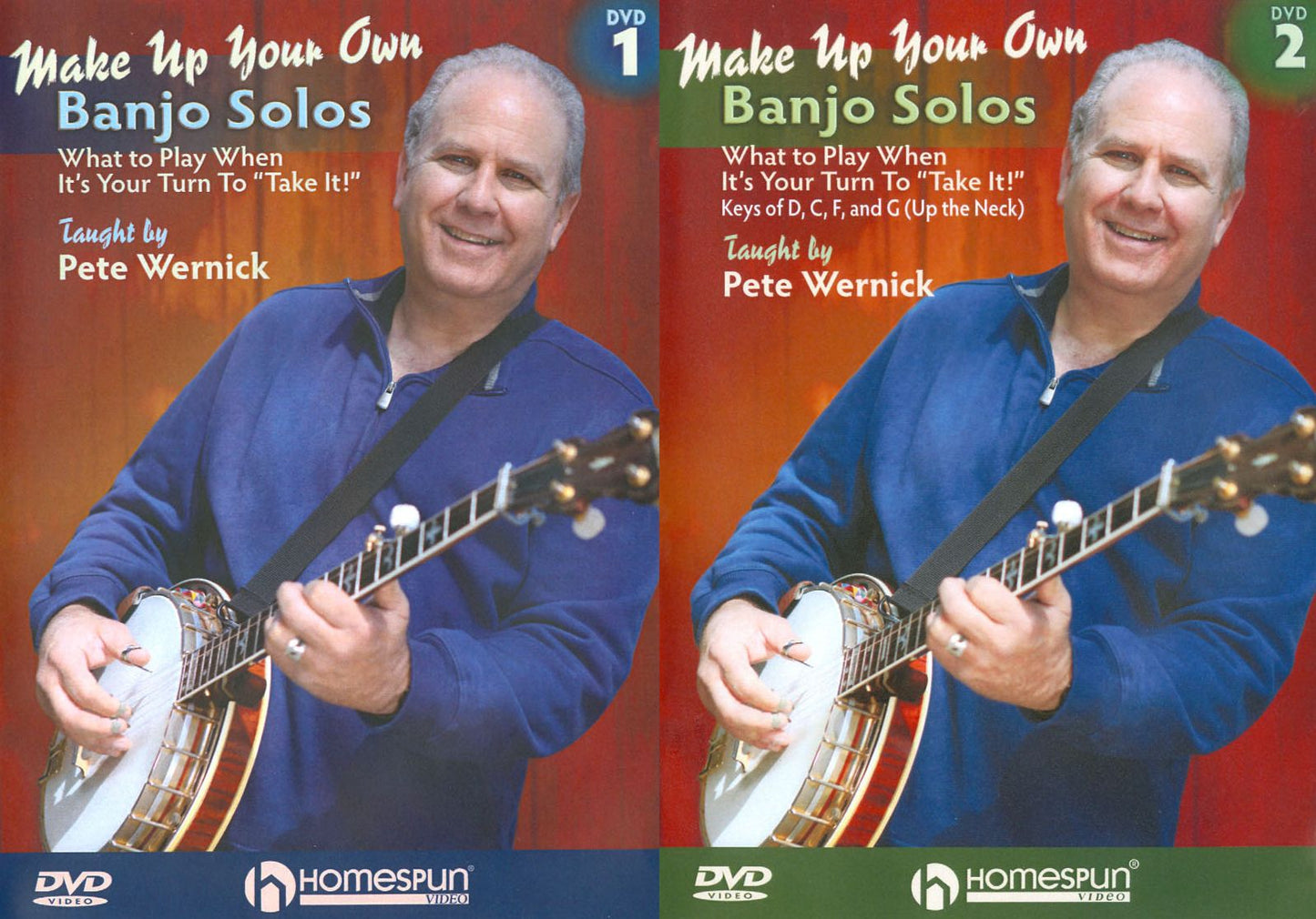 Pete Wernick: Make Up Your Own Banjo Solos, Vols. 1 & 2 [2 Discs]