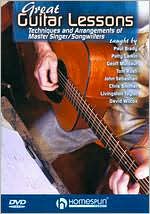 Great Guitar Lessons: Techniques and Arrangements of Master Singer-Songwriters