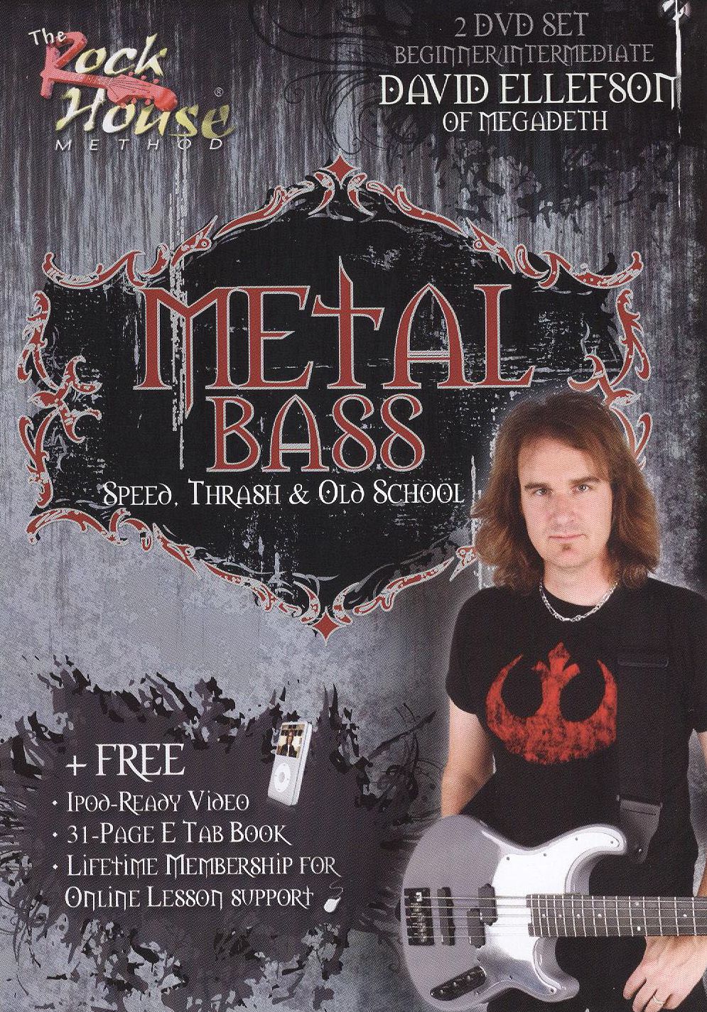 The Rock House Method: David Ellefson - Metal Bass [2 Discs]