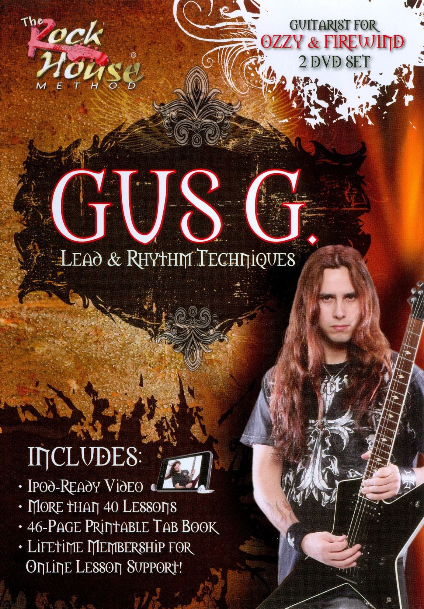 The Rock House Method: Gus G. - Lead & Rhythm Techniques [2 Discs]
