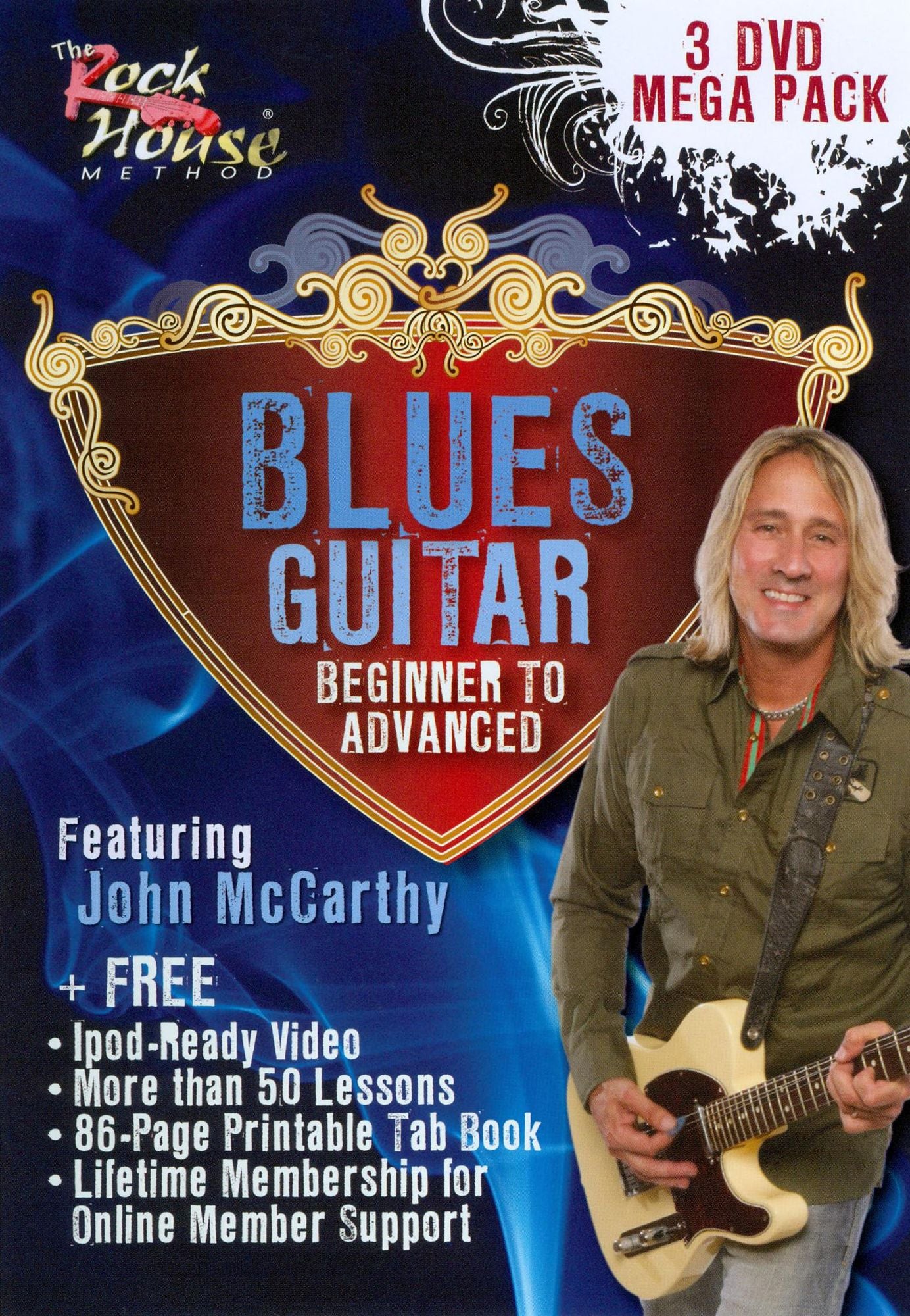 The Rock House Method: Blues Guitar Mega Pack [3 Discs]