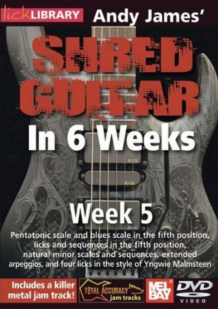 Lick Library: Andy James' Shred Guitar In 6 Weeks - Week 5