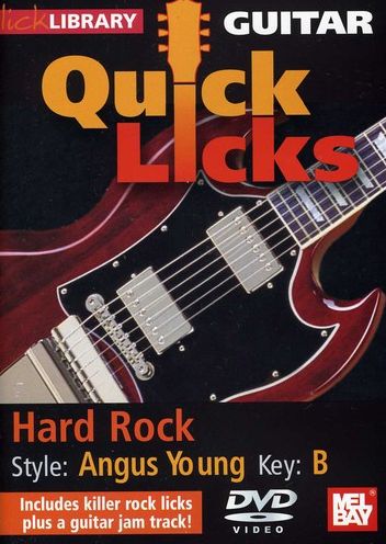 Lick Library: Guitar Quick Licks - Hard Rock Angus Young Style