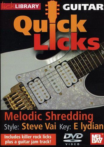 Lick Library: Guitar Quick Licks - Melodic Shredding Stevie Ray Vaughan Style