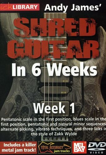 Lick Library: Andy James' Shred Guitar in 6 Weeks - Week 1