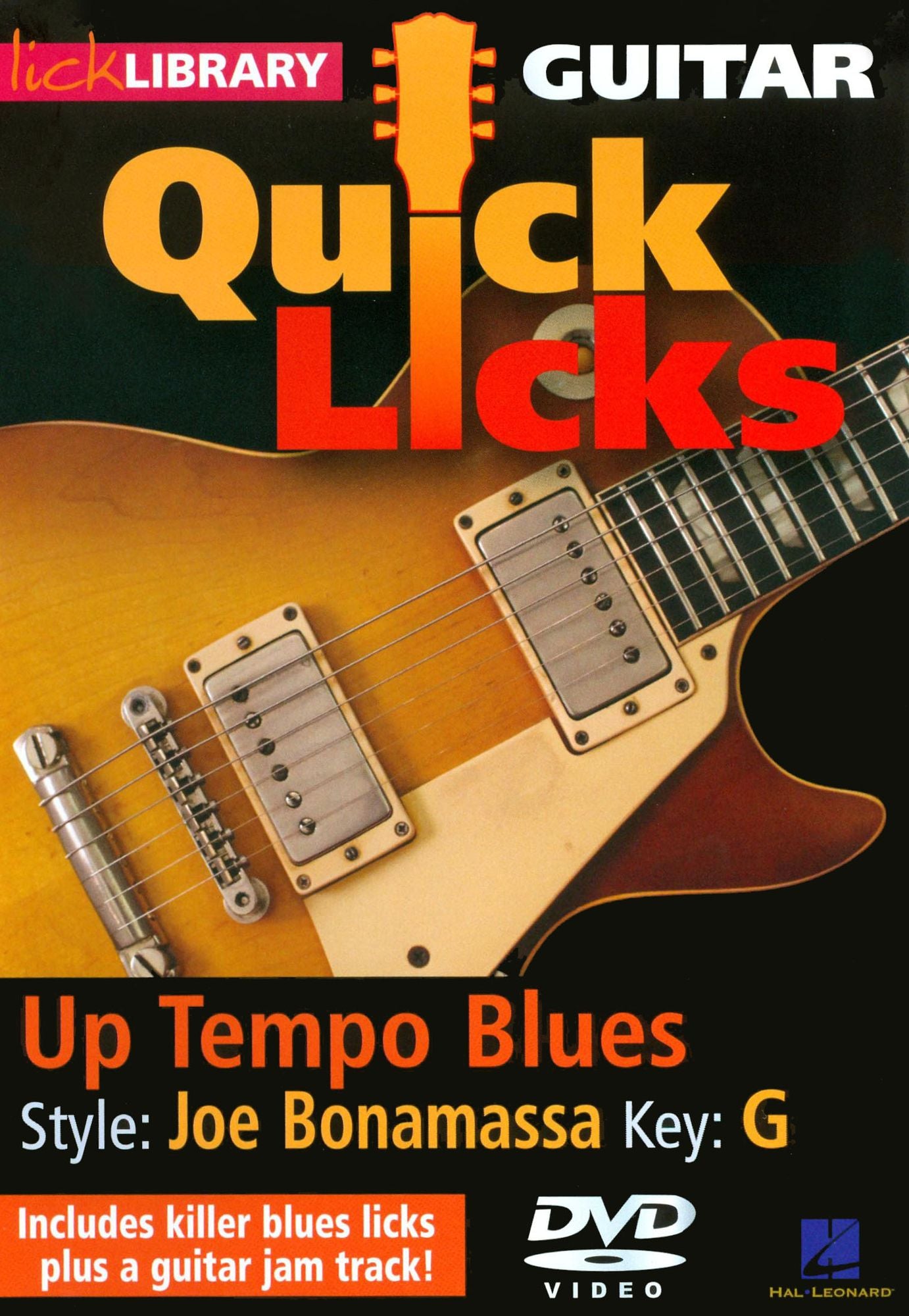 Lick Library: Guitar Quick Licks - Up Tempo Blues Joe Bonamassa Style