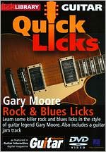 Lick Library: Guitar Quick Licks - Rock & Blues Licks Gary Moore Style