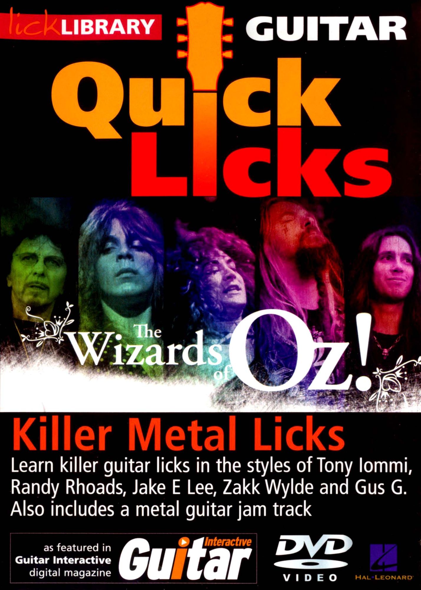 Lick Library: Guitar Quick Licks - The Wizards of Oz! Killer Metal Licks