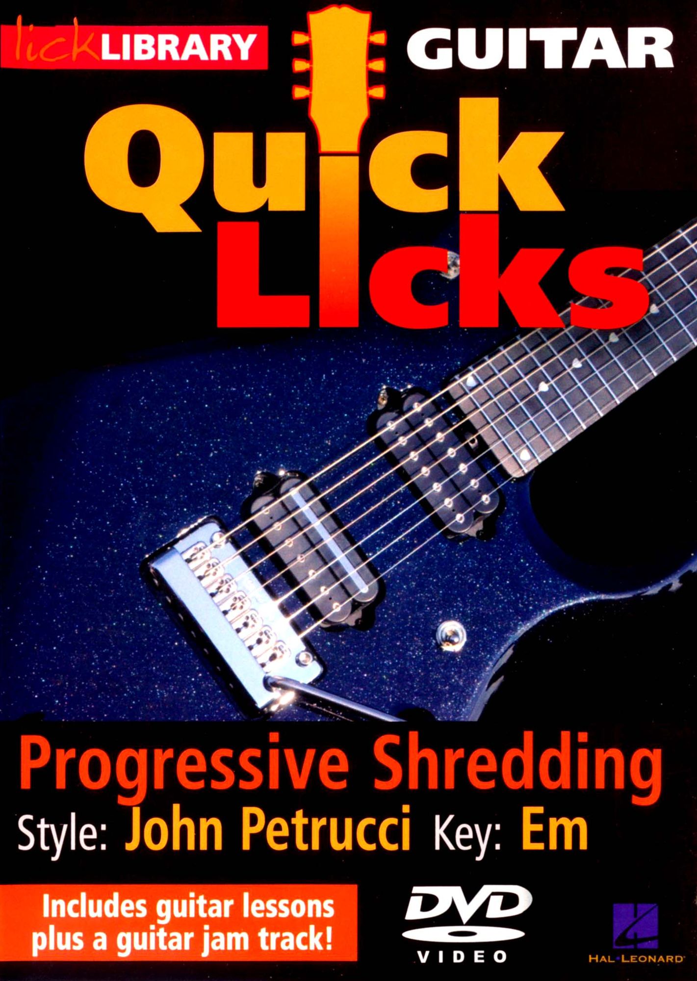 Lick Library: Guitar Quick Licks - Progressive Shredding