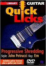 Lick Library: Guitar Quick Licks - Progressive Shredding