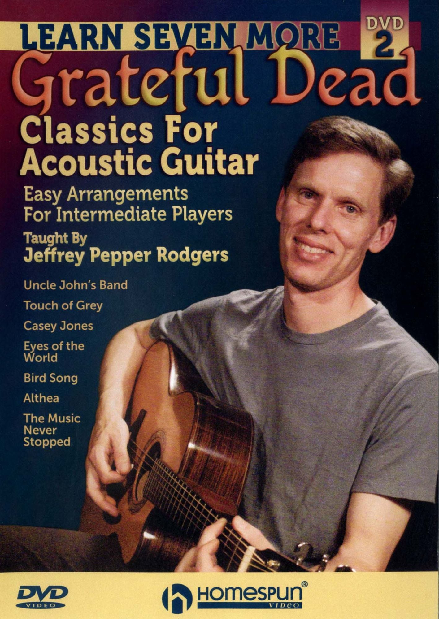 Learn Seven Grateful Dead Classics For Acoustic Guitar 2