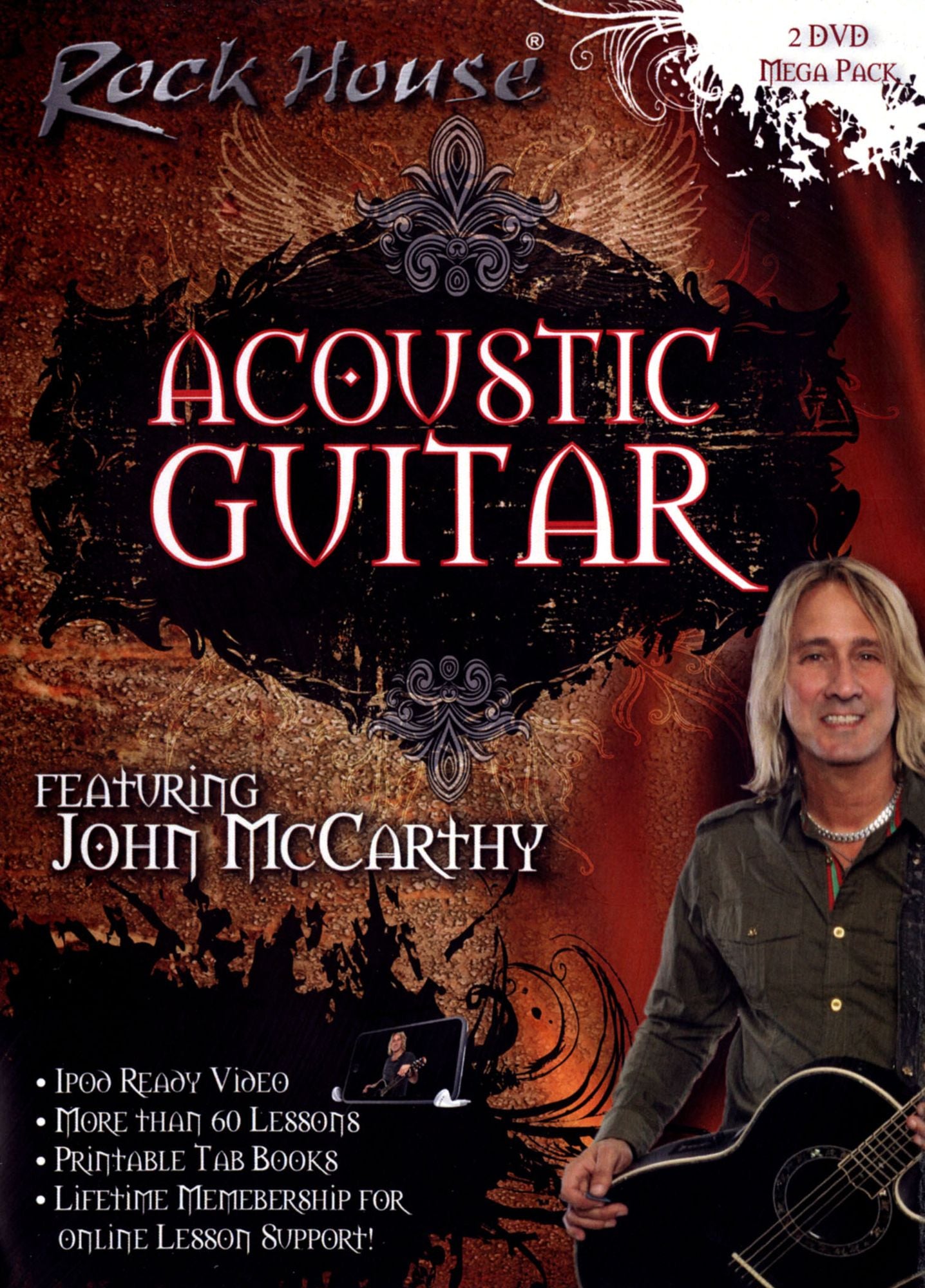 Rock House: Acoustic Guitar - Beginner and Intermediate [2 discs]