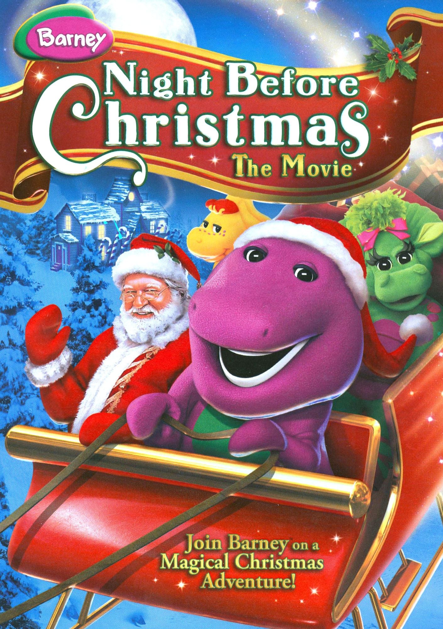 Barney: Night Before Christmas - The Movie [With Color and Activity Book]