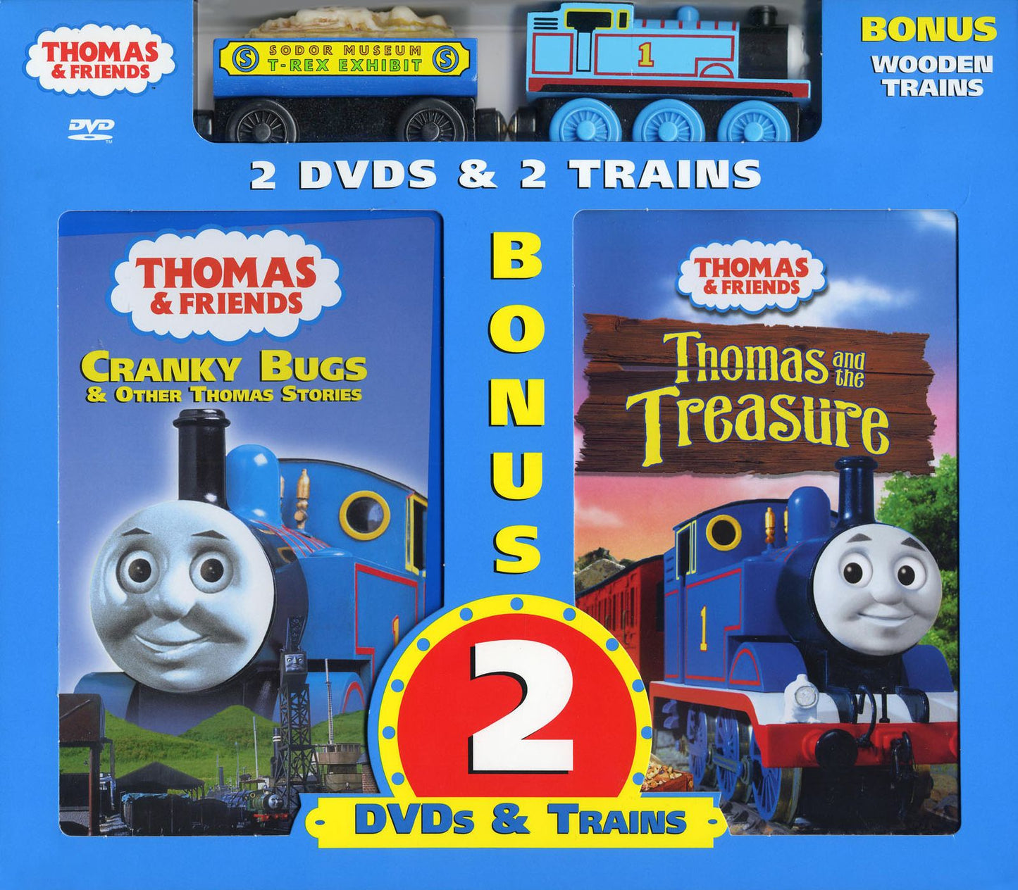 Thomas & Friends: Thomas and the Treasure/Cranky Bugs [2 Discs] [With Toy]