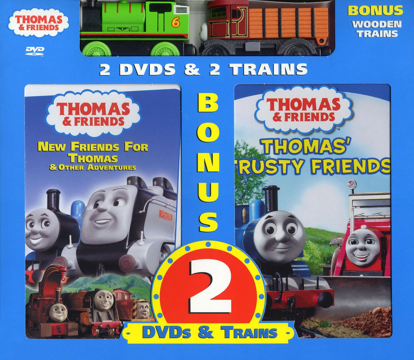 Thomas & Friends: New Friends for Thomas/Thomas' Trusty Friends [2 Discs] [With Toy]