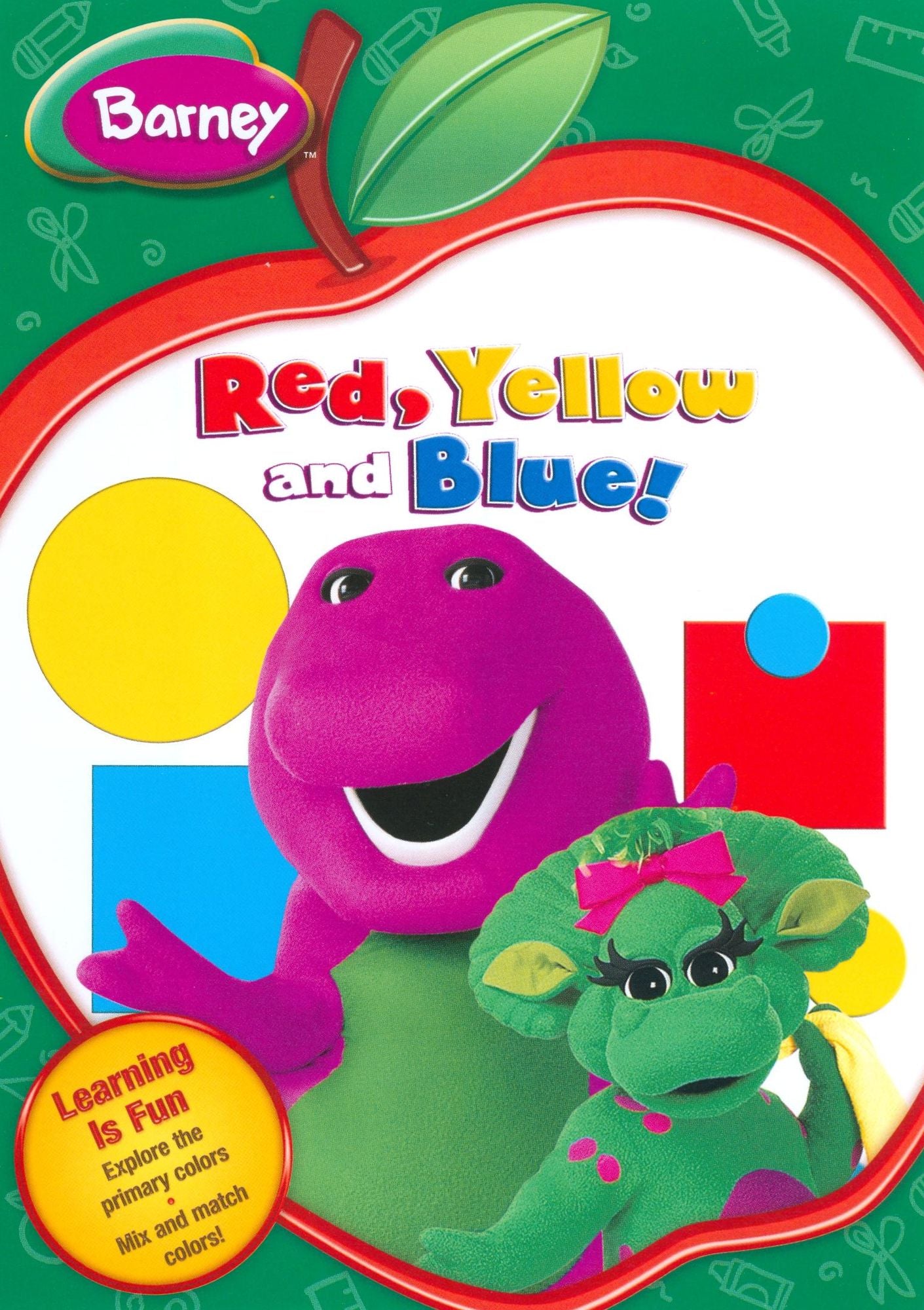 Barney: Red, Yellow and Blue [Back to School Packaging]