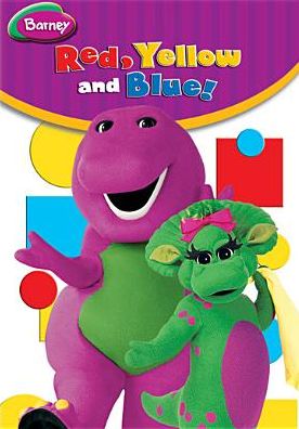 Barney: Red, Yellow and Blue [Back to School Packaging]
