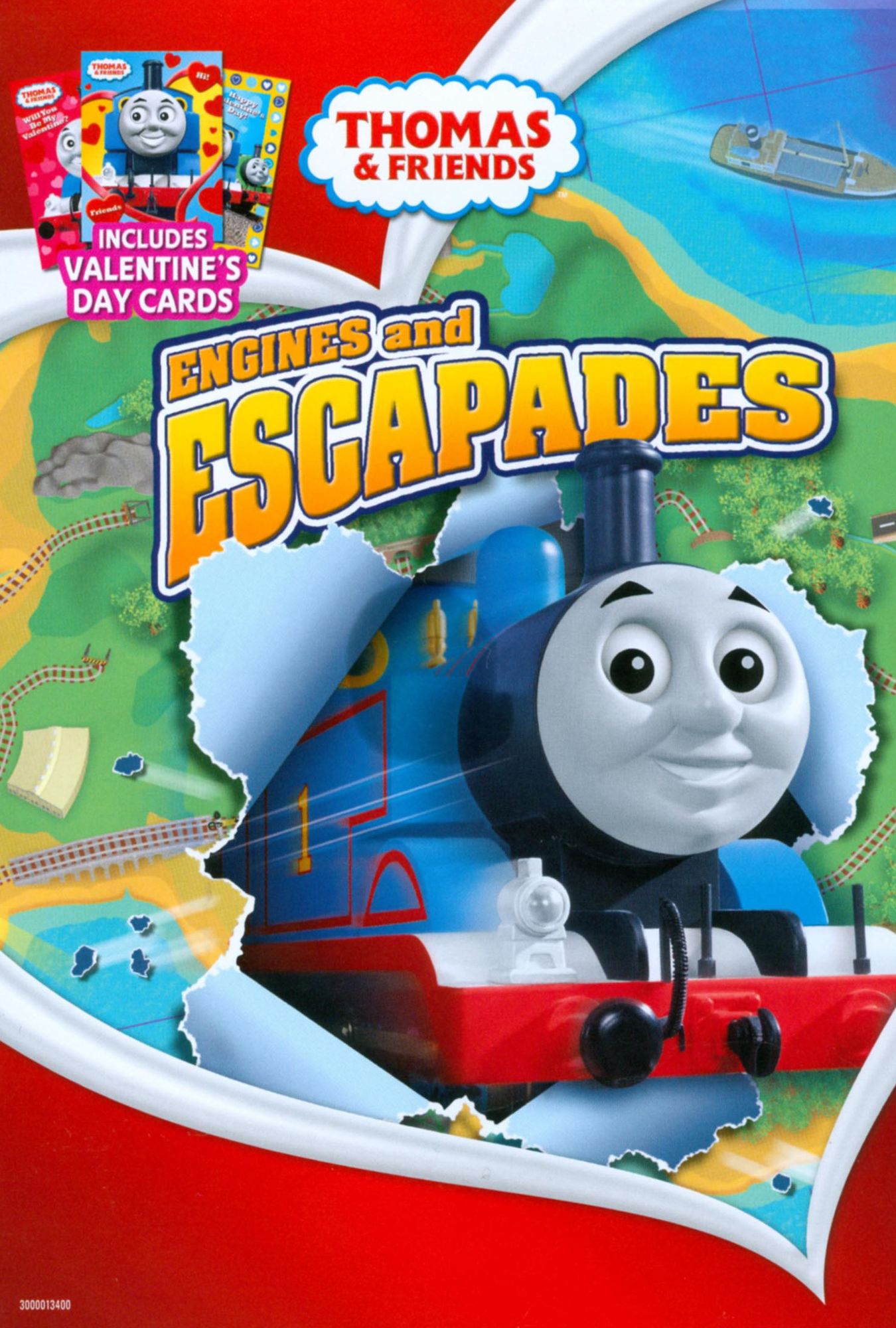 Thomas & Friends: Engines and Escapades [With 3 Valentine's Day Cards]