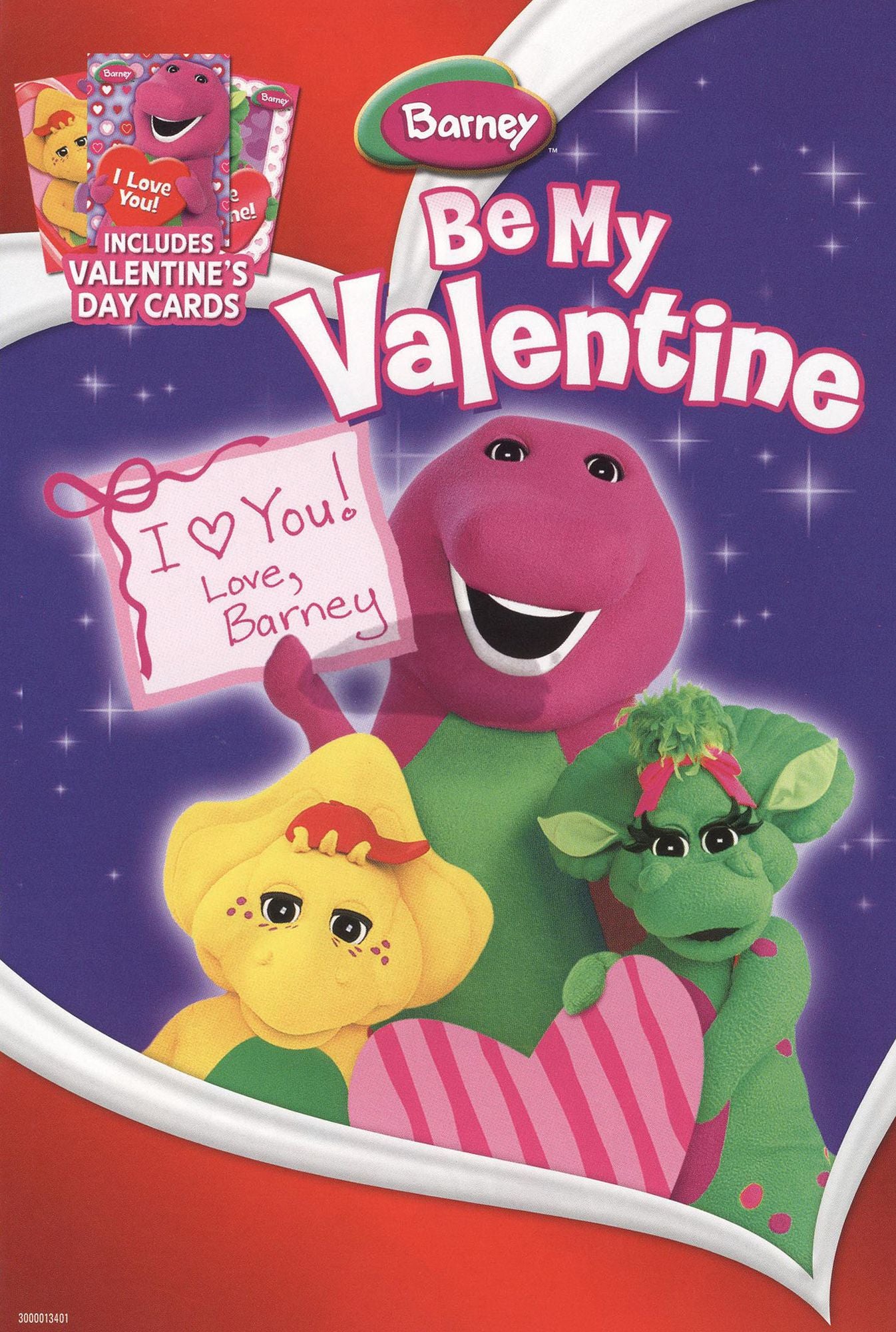 Barney: Be My Valentine [With 3 Valentine's Day Cards]