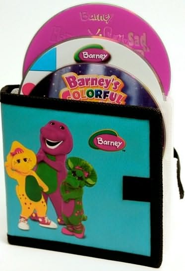 Barney: On-the-Go Pack! [3 Discs] [With Carrying Case]