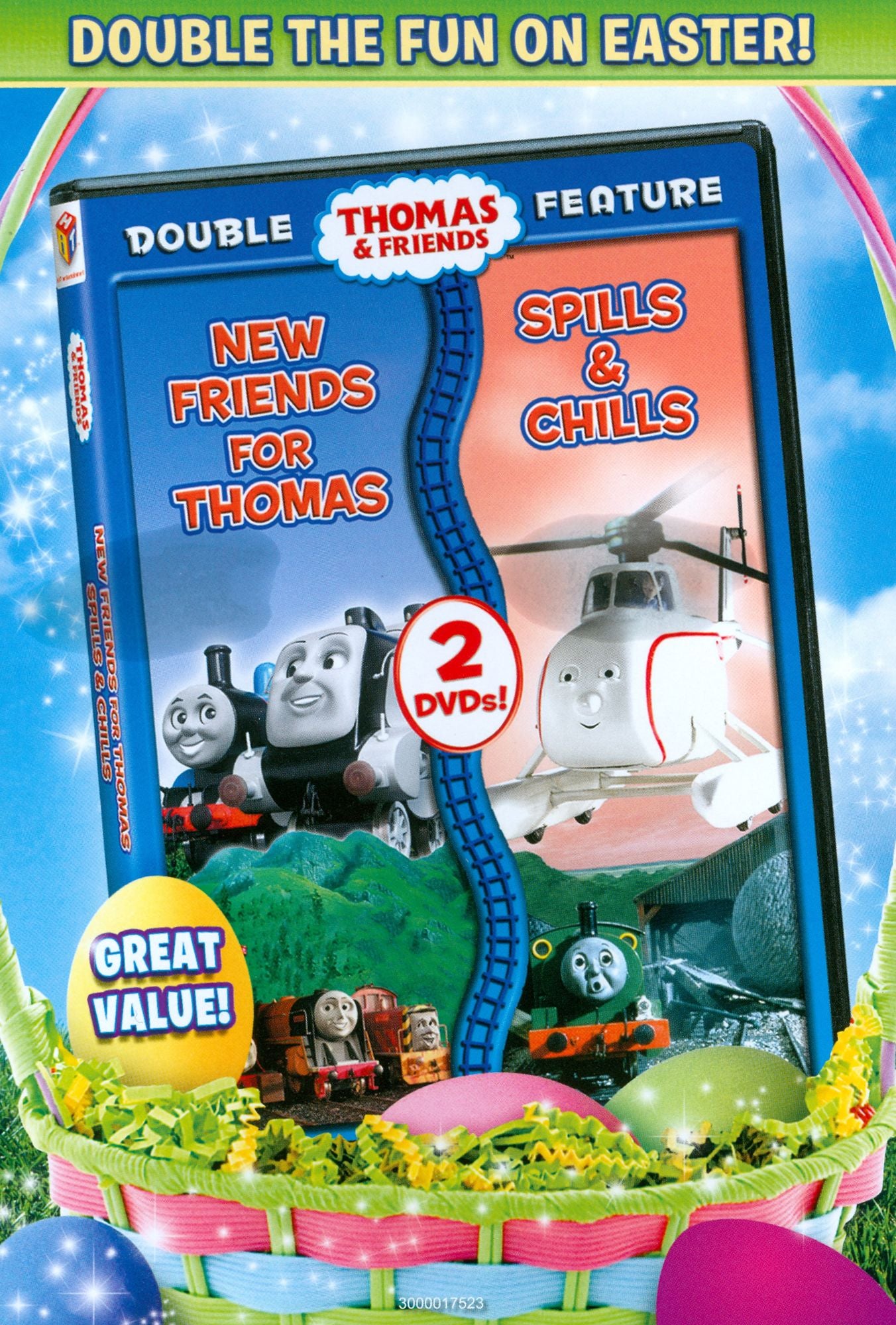 Thomas & Friends: New Friends for Thomas/Spills & Chills [2 Discs] [Easter Packaging]