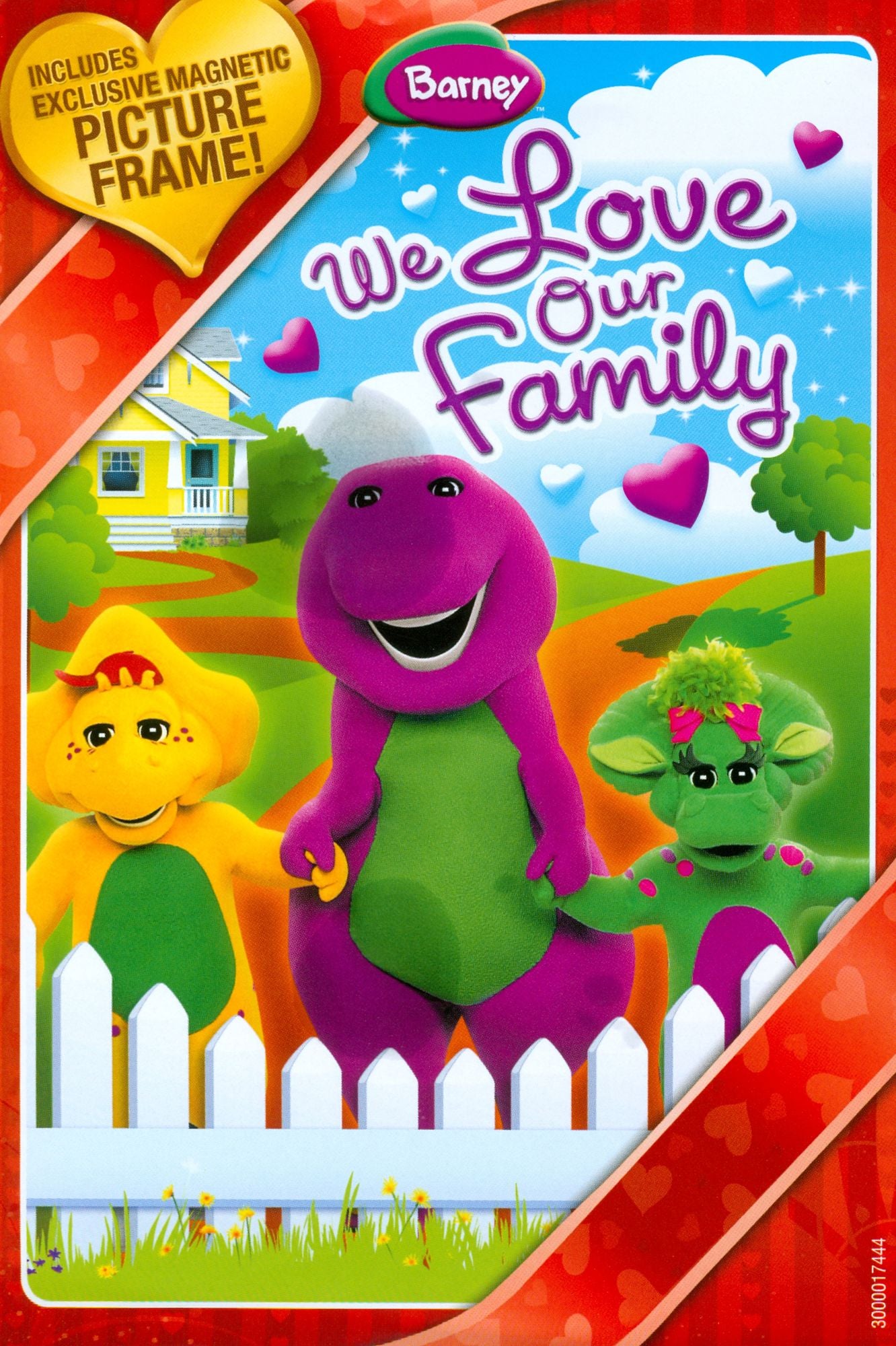Barney: We Love Our Family [With Valentine's Day Faceplate and Cards]