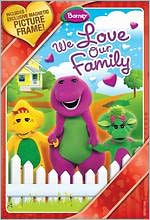 Barney: We Love Our Family [With Valentine's Day Faceplate and Cards]