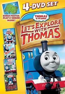 Thomas & Friends: Let's Explore with Thomas [4 Discs]
