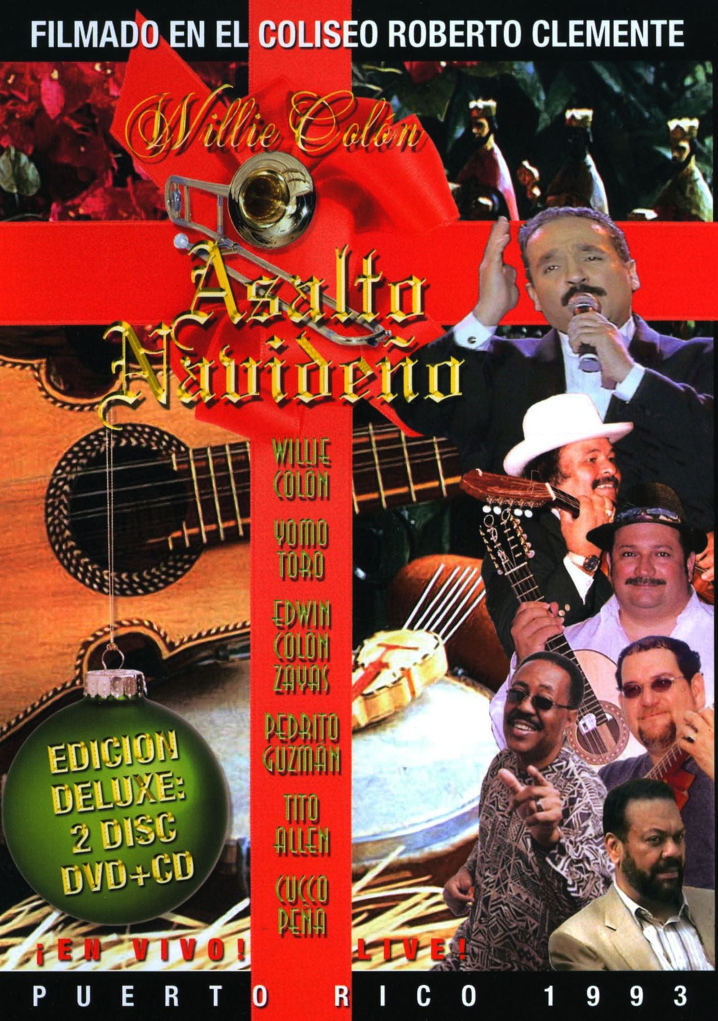 Willie Colon: Asalto Navideno - Puerto Rico 1993 [Deluxe Edition] [DVD/CD]