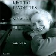 Recital Favorites by Nissman, Vol. 4