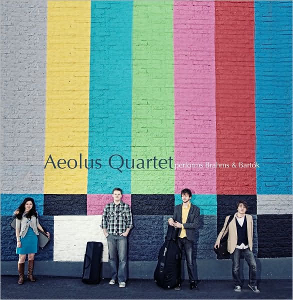 Aeolus Quartet performs Brahms & Bartok