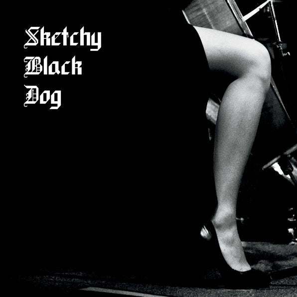 Sketchy Black Dog