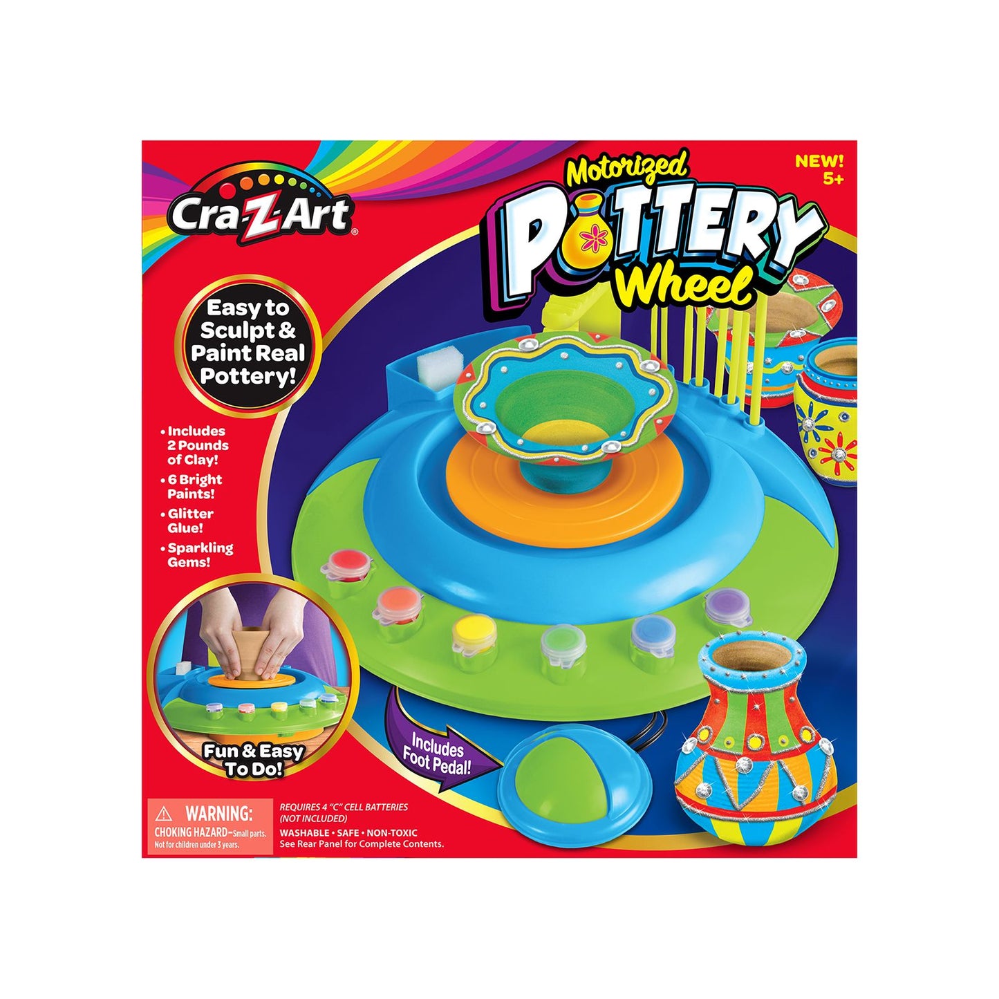 Cra-Z-Art Motorized Pottery Wheel Kit