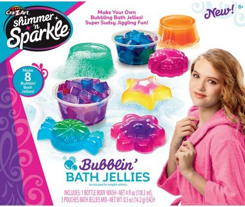 Shimmer and Sparkle Make Your Own Bubblin Bath Geleez