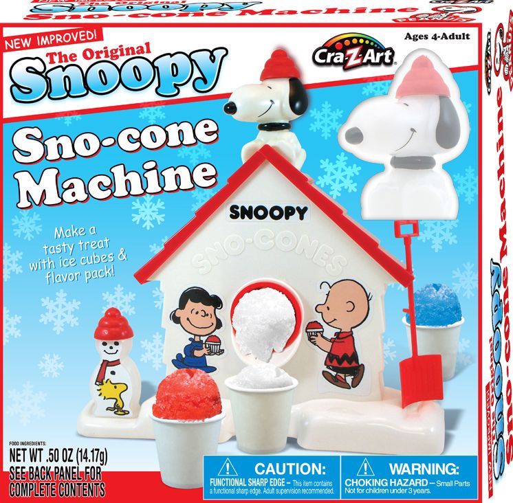 Snoopy Sno Cone Machine Maker
