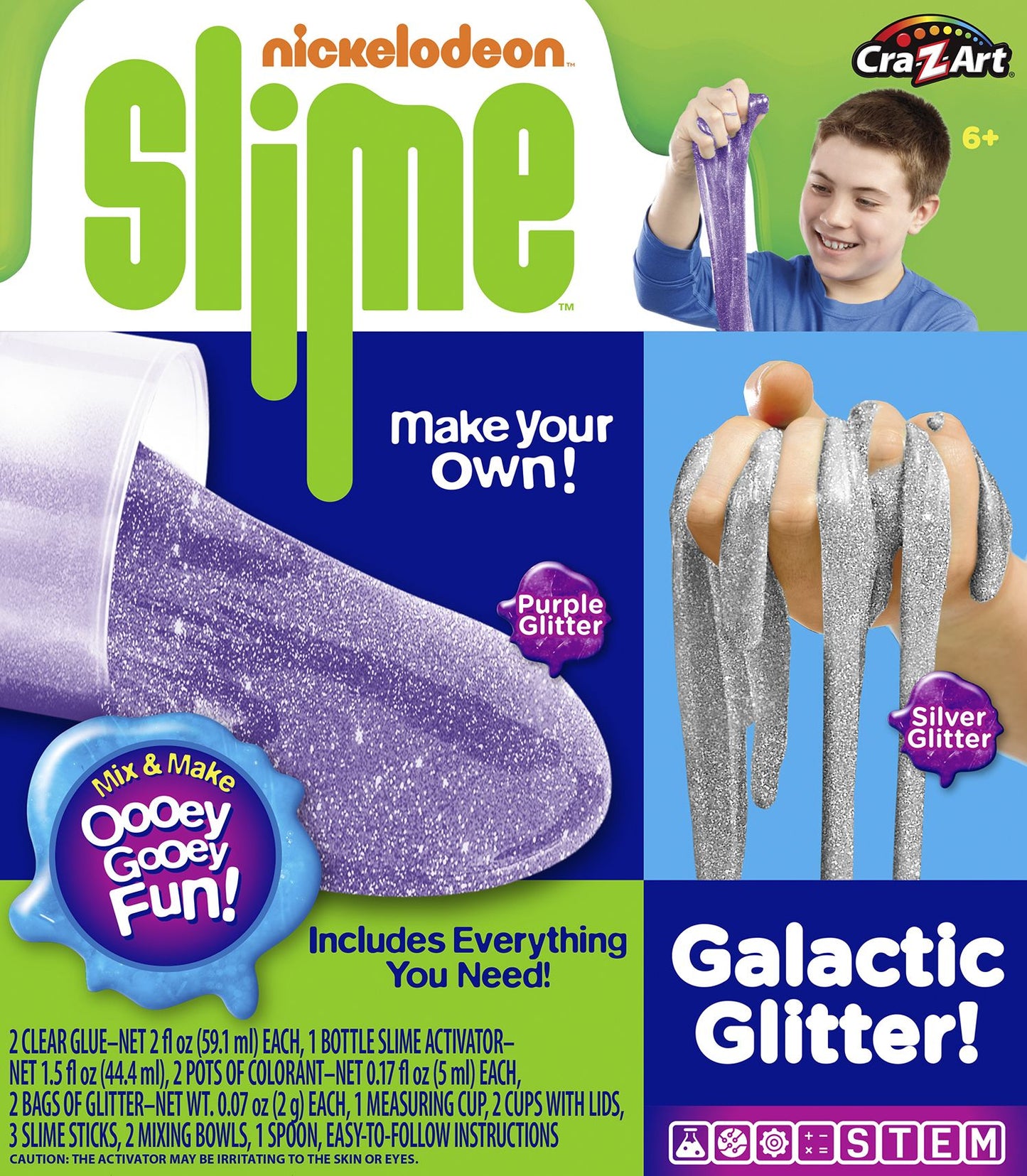 Nickelodeon Slime Galactic Glitter