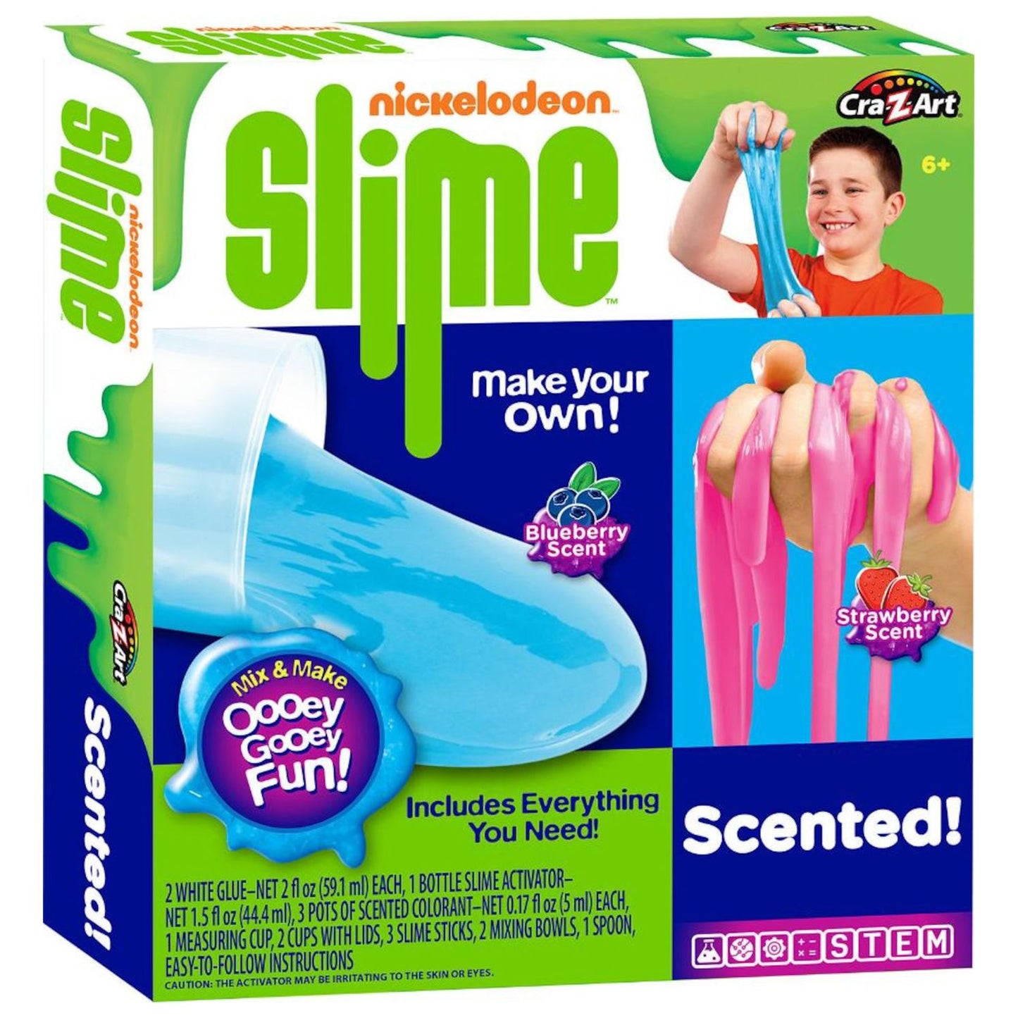 Nickelodeon Slime Scented! Med Box