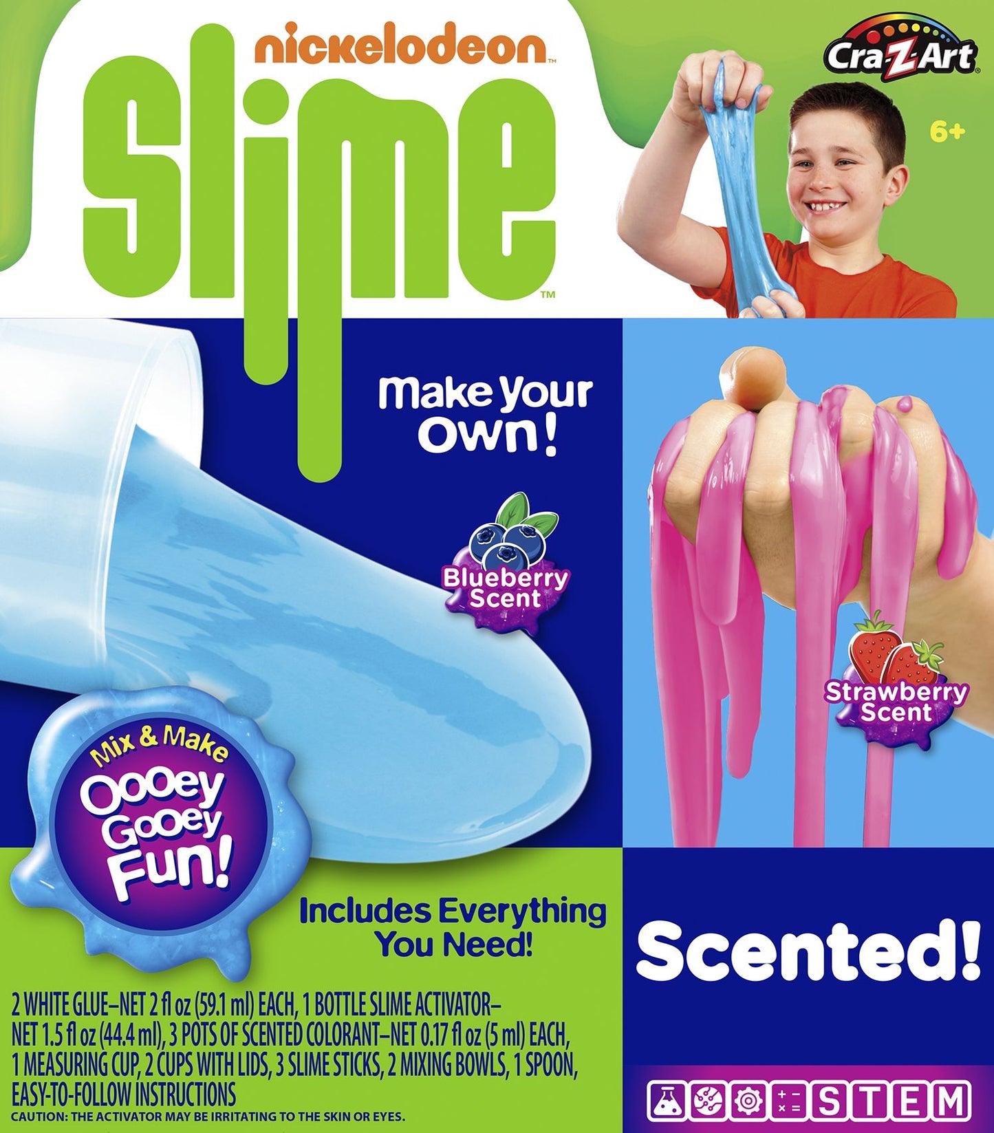 Nickelodeon Slime Scented! Med Box