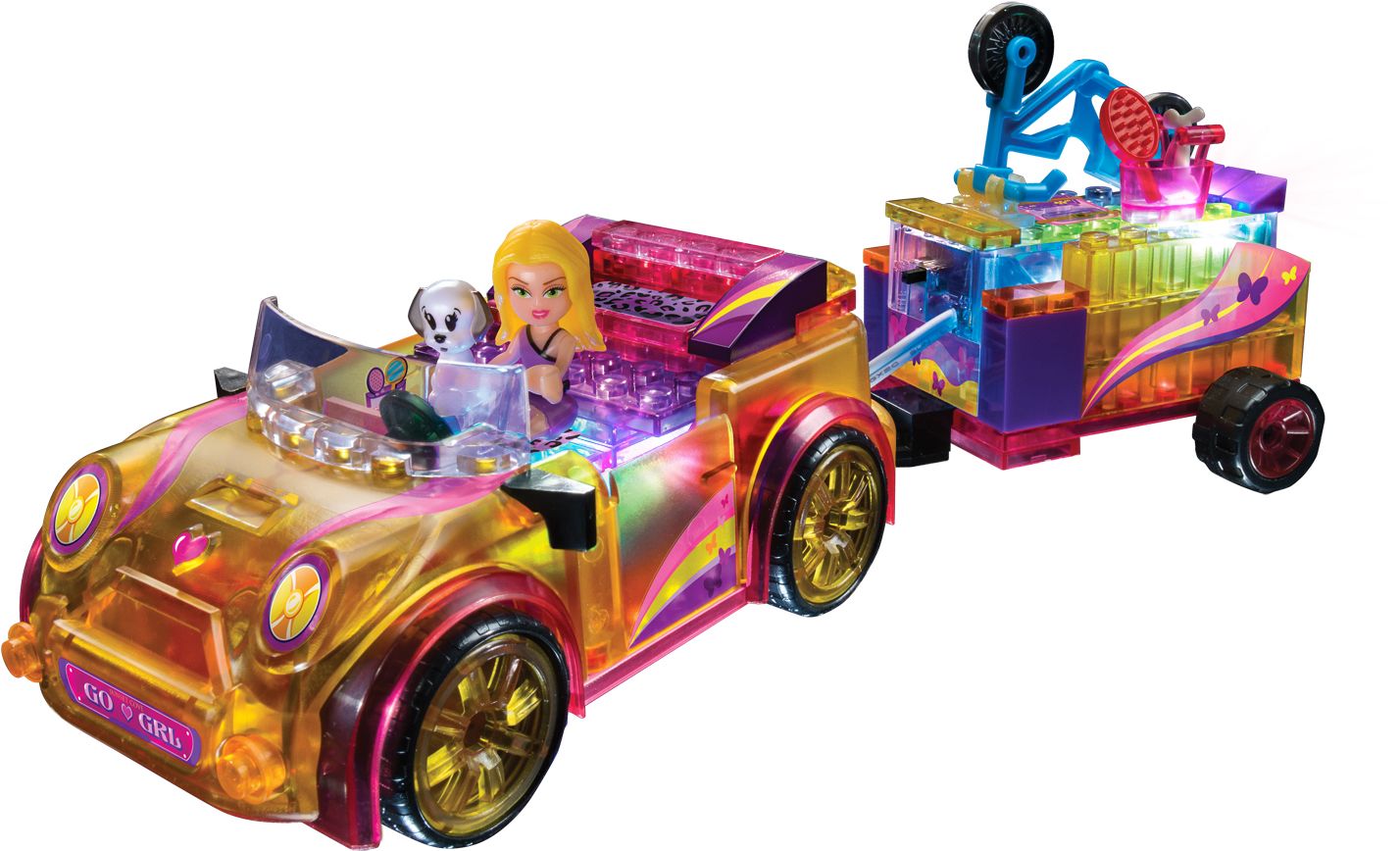 Lite brix Girls Sports Car