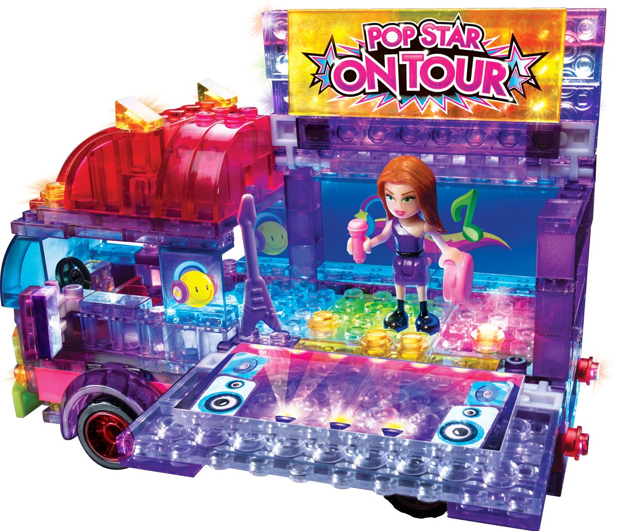 Lite brix Girls Tour Bus