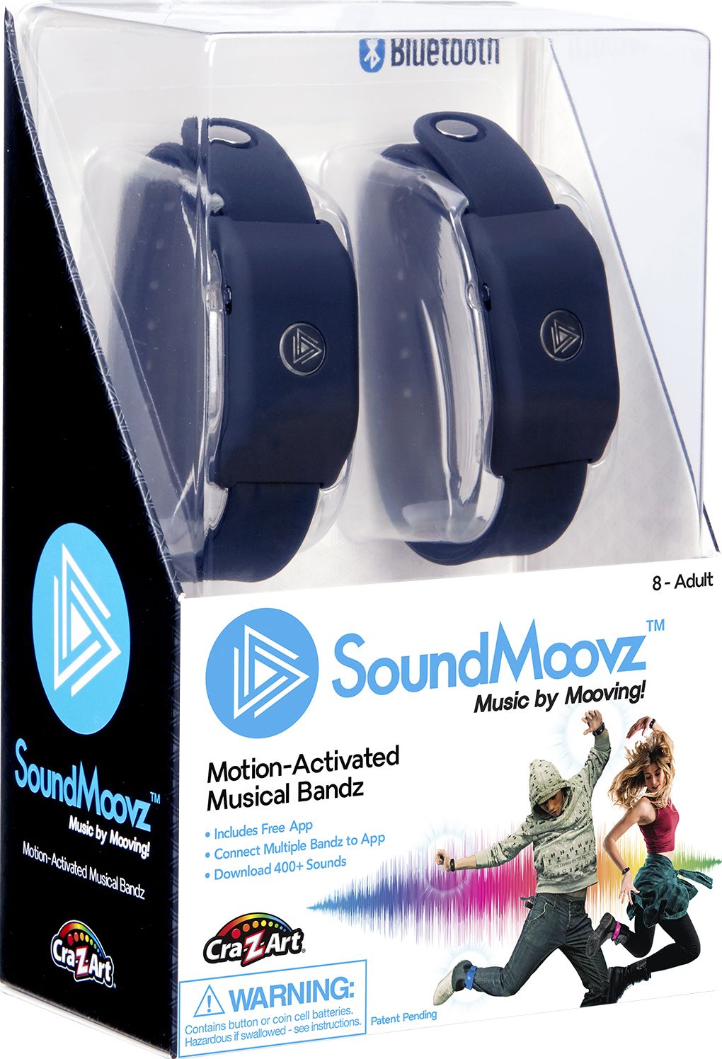 Cra-Z-Art SoundMoovz 2 pack Black Band
