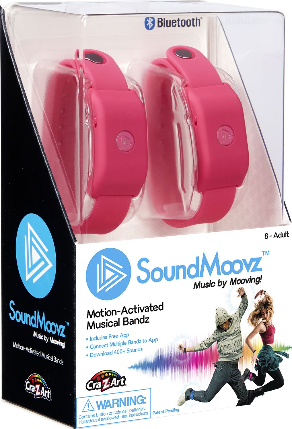 Cra-Z-Art SoundMoovz 2 pack Pink Band